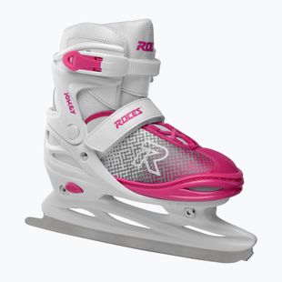 Children's skates Roces Jokey Ice X white/pink