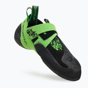 La Sportiva Skwama Vegan black/flash green men's climbing shoe