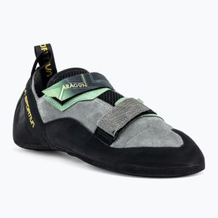 La Sportiva men's climbing shoes Aragon clay/jasmine green