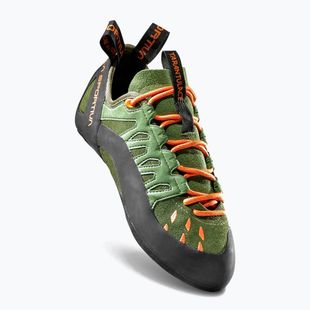 Men's climbing shoes La Sportiva Tarantulace olive/tiger