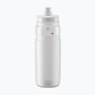 Elite FLY Tex bicycle bottle 750 ml clear/grey logo