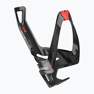 Elite Cannibal XC Bio Based bottle cage red graphic