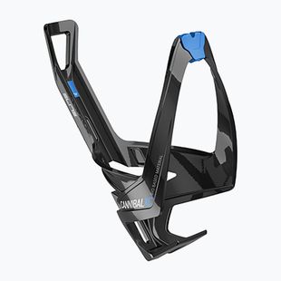 Elite Cannibal XC Bio Based bottle cage blue graphic