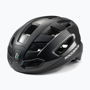 Bike helmet Rockbros 100036001 With Remote Control and Warning Light black