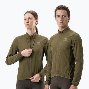 Cycling jacket Rockbros YPW071 brown