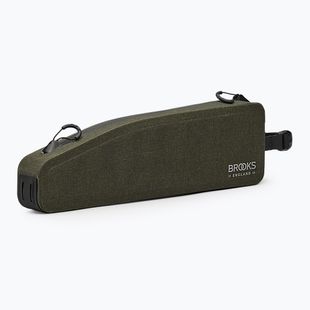 Brooks England Scape Long Top 1.5 l mud green bicycle frame bag