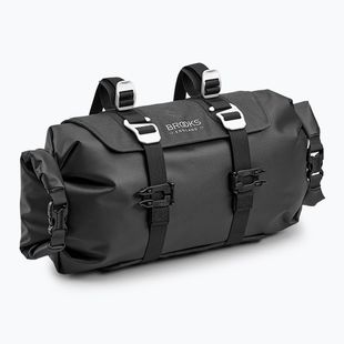 Handlebar bike bag Brooks England Scape Roll 9-11 l black