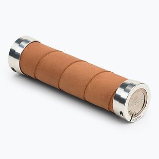 Brooks England Slender Leather aged handlebar grips