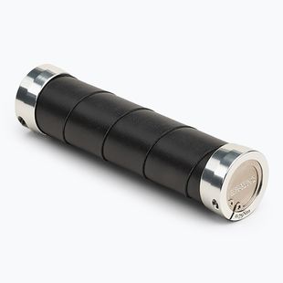 Brooks England Slender Leather handlebar grips black