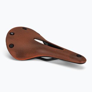 Brooks England C17 Carved orange bicycle saddle