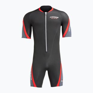 Women's Cressi Playa Shorty 2.5 mm black/red wetsuit