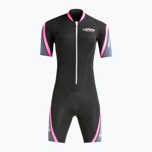 Women's Cressi Playa Shorty 2.5 mm black/pink wetsuit