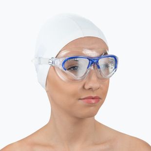 Cressi Cobra clear/clear blue swim mask DE201922