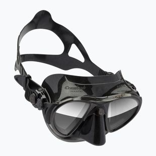 Cressi Nano diving mask black/black/silver