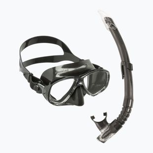 Cressi Marea + Gamma black diving set