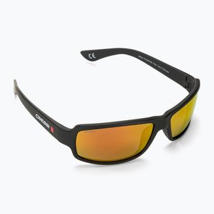 Cressi Ninja Floating black/orange mirrored sunglasses