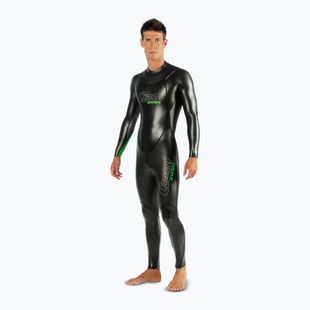 Men's wetsuit Cressi Triton Monopiece 1.5 mm black/blue