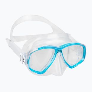 Cressi Perla clear blue diving mask DN207963