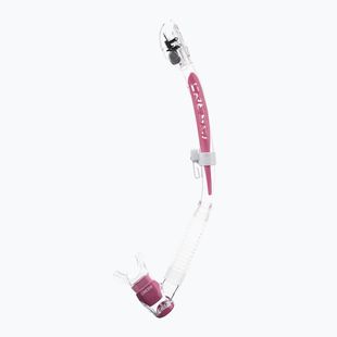 Cressi Itaca Ultra Dry clear/pink snorkel
