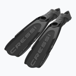 Cressi Gara Modular Sprint diving fins black
