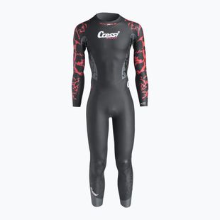 Men's Cressi Kuwae 2/3/4 mm black/red wetsuit