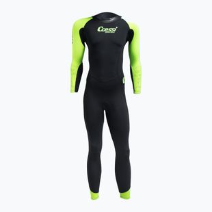 Men's Cressi Karua 3/2 mm diving foam black-green DG002903