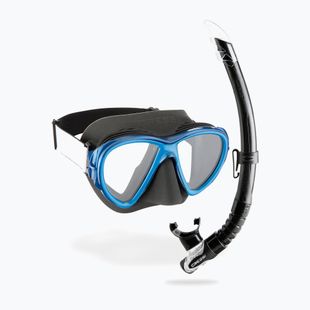 Cressi Fiji + Gamma dive set black/blue