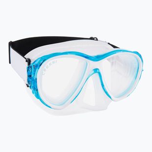 Cressi Samoa clear/aquamarine diving mask