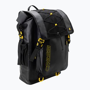 Cressi Venom Dry Backpack 30 l black/yellow