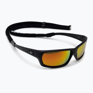 Cressi Bill black/orange mirrored sunglasses