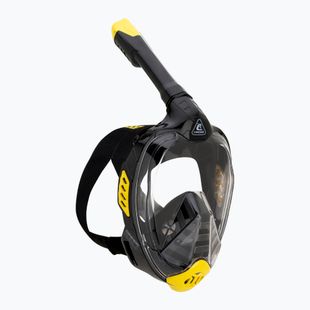 Cressi Bali Full Face snorkelling mask black/yellow