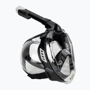 Cressi Bali Full Face snorkelling mask black/grey