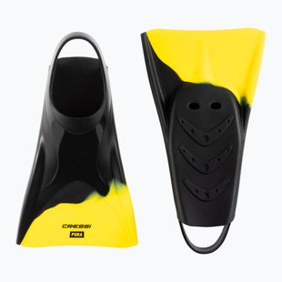 Cressi Pura swim fins black/yellow