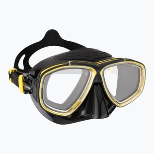 Cressi Prisma diving mask black/yellow