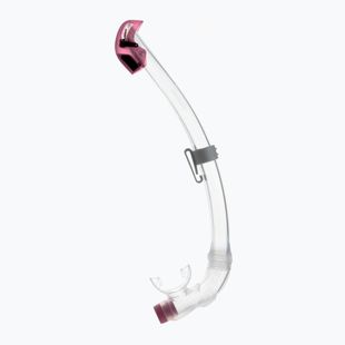 Cressi Seal Dry clear/pink snorkel