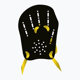 Cressi Aqua Energy swim paddles black/yellow