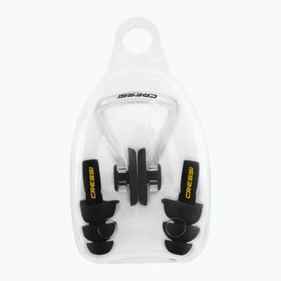 Cressi Aqua Kit Ear Plugs + Nose Clip black