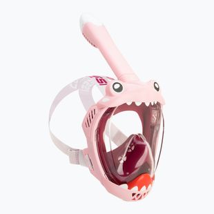 Children's full-face snorkelling mask Cressi Kiddy Full Face Jr pink/purple/white