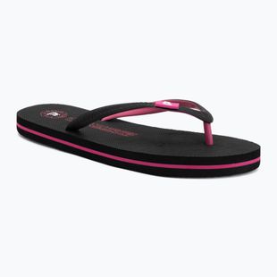 Women's flip-flops Cressi St Tropez black/fuchsia