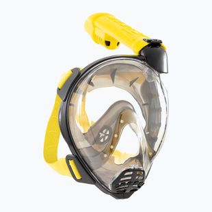 Full-face snorkelling mask Cressi Komodo Full Face black/yellow