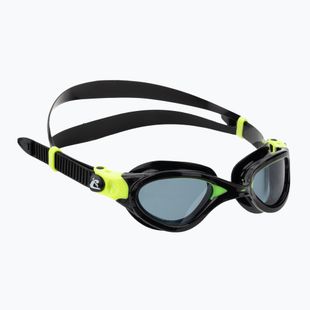 Swim goggles Cressi Flash black/lime smoked