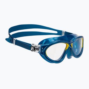 Children's swim mask Cressi Mini Cobra blue/yellow