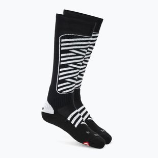 Ski socks Mico Heavy Weight Superthermo Primaloft Merino Ski nero bianco