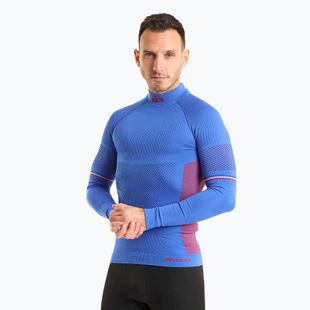 Men's thermal active sweatshirt Mico M1 Mock Neck cobalto