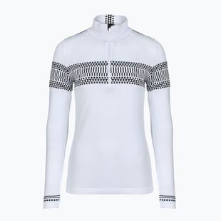 Women's thermal sweatshirt Newland Danica white/black