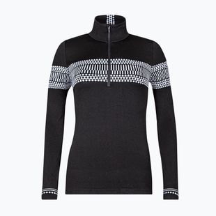 Women's thermal sweatshirt Newland Danica black/white
