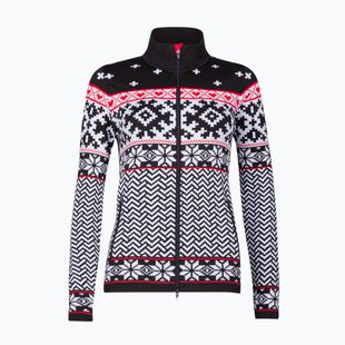 Women's thermal sweatshirt Newland Kylie Full Zip black/white