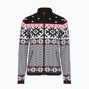 Women's thermal sweatshirt Newland Kylie Full Zip black/white