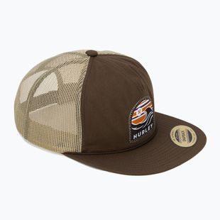 Men's Hurley Mavericks Trucker velvet brown baseball cap
