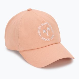 Hurley Clare pink tint women's baseball cap